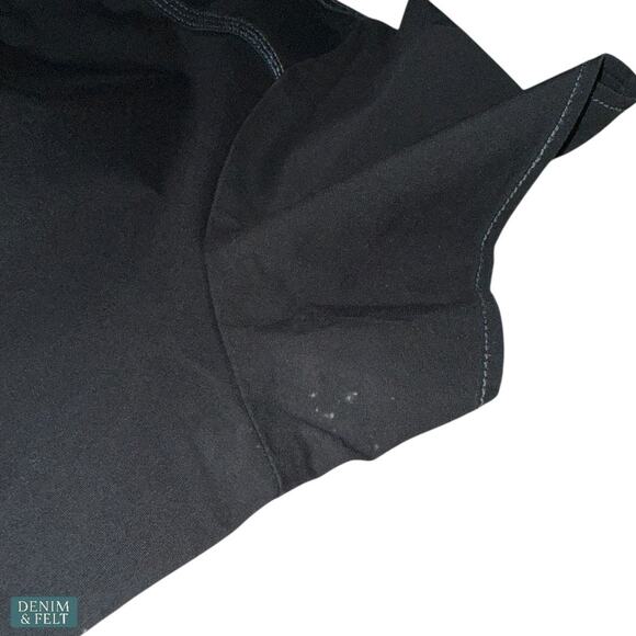 WonderWink WonderFlex Black VNeck Utility Scrub Top Stretch Pockets XL Boho Chic - Picture 6 of 9